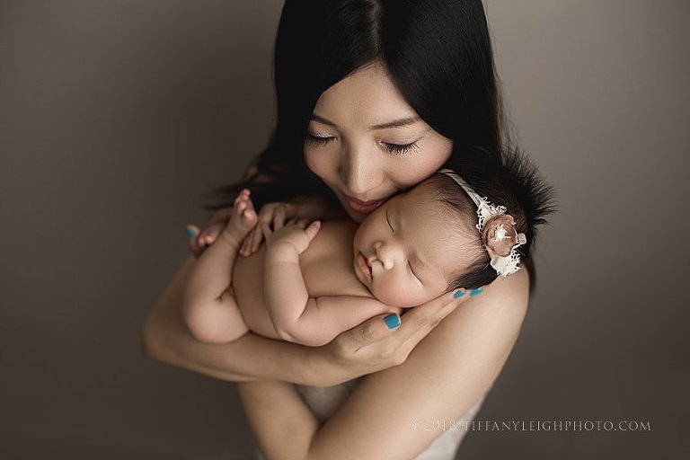 newborn mom photography