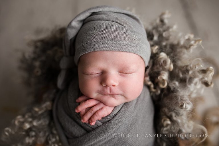 newborn smirk sleepy hat