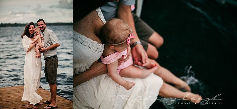 family on the lake santa fe