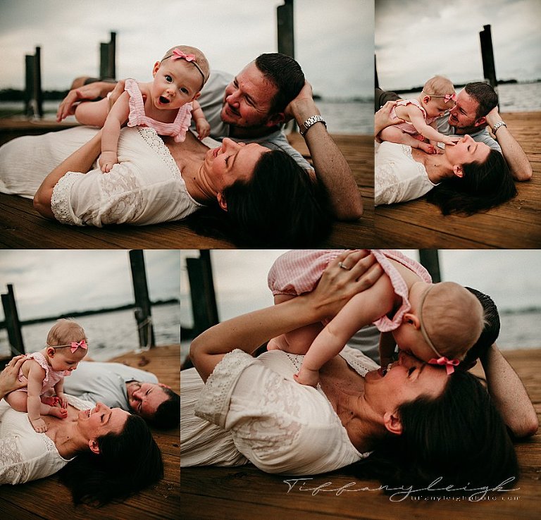 snuggle time on the dock