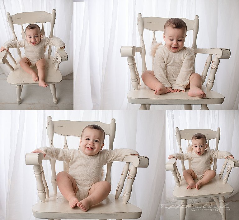 happy baby in chair pics