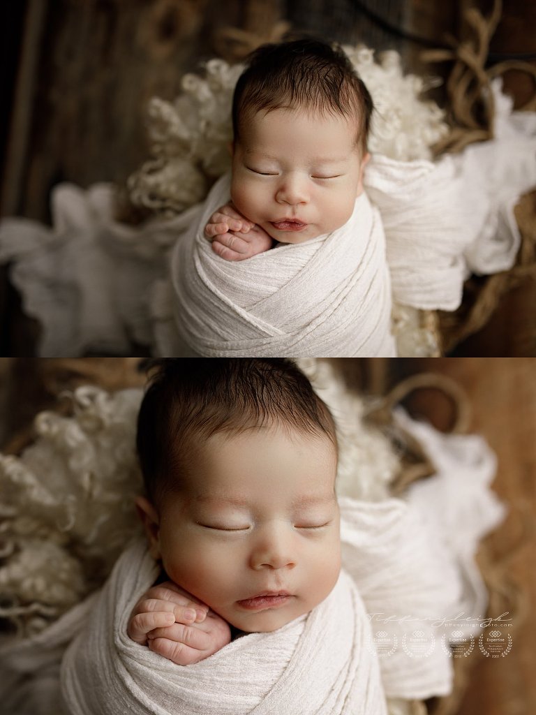 baby in a basket jacksonville photography