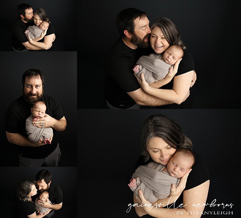 Parent poses - gainesville newborn photographer