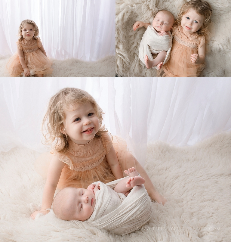 Best baby sibling photographer big sister gainesville florida