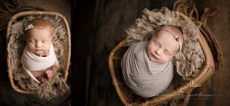 newborn photography gainesville florida prop basket