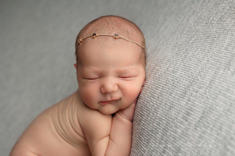 Baby smile Newborn pictures north central florida