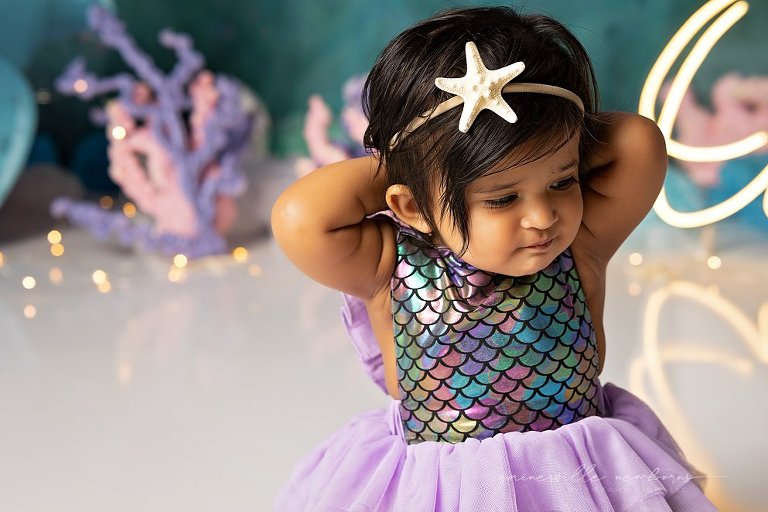 handmade headband for cake smash